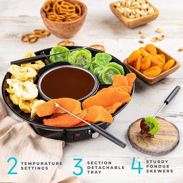 Kusini Electric Fondue Pot Set
